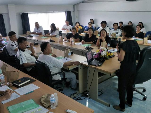 อาจารย์,สังกัด,SEEN,ได้รับเชิญเป็นวิทยากรบรรยาย,เรื่อง,การจัดการขยะในชุมชน,(แบบมีส่วนร่วม)...