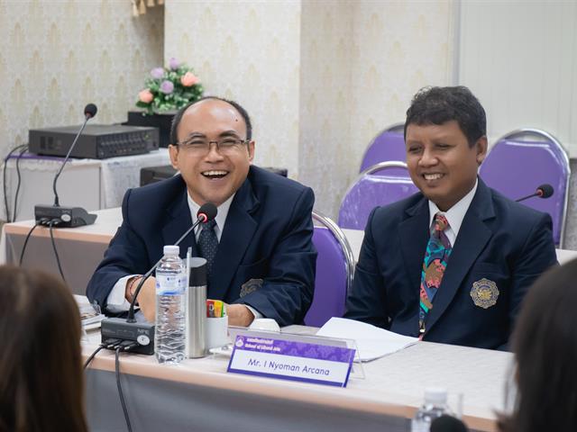 คณะศิลปศาสตร์ร่วมต้อนรับคณะศึกษาดูงาน,Sekolah,Tinggi,Pariwisata,Nusa,Dua,Bali,,(Bali,Tourism,Institute),ณ,ห้องประชุมคณะศิลปศาสตร์,CE14203