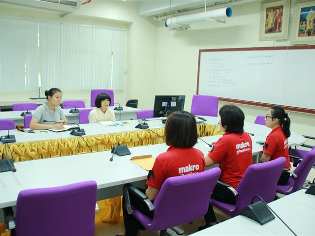คณะเกษตรศาสตร์ฯ,เข้าต้อนรับ,พร้อมปรึกษาหารือกับบริษัท,สยามแม็คโคร,จำกัด,(มหาชน)