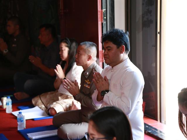 มหาวิทยาลัยพะเยา,ร่วมประกอบพิธีเจริญพระพุทธมนต์,ถวายพระอุบาลีฯ