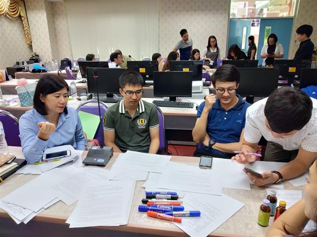 สาขาวิชาภาษาอังกฤษ,คณะศิลปศาสตร์จัดโครงการ,“พัฒนาศักยภาพอาจารย์สาขาวิชาภาษาอังกฤษ”