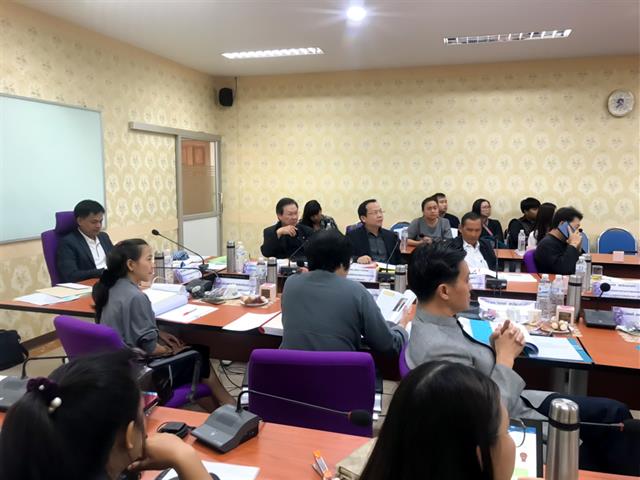 ทีมนักวิจัยคณะศิลปศาสตร์,เข้าร่วมนำเสนอรายงานความก้าวหน้ารอบ,6,เดือน,,โครงการวิจัยที่ได้รับทุนสนับสนุนจาก,ABCreative,และ,สกสว.