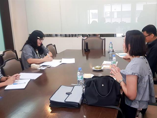 คณะผู้บริหารคณะศิลปศาสตร์,เยือนบริษัทเกษมกิจ,จำกัด