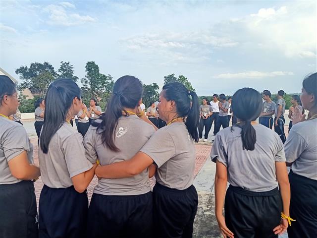คณะวิทยาศาสตร์,จัดกิจกรรมปลดป้ายและผ้าเหลืองสัญลักษณ์ของนิสิตชั้นปีที่,1,