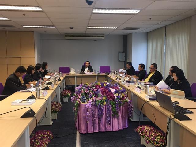 การประชุมคณะกรรมการพิจารณาและกลั่นกรองระเบียบวาระการประชุมสภามหาวิทยาลัยพะเยา,ครั้งที่,5/2562,,