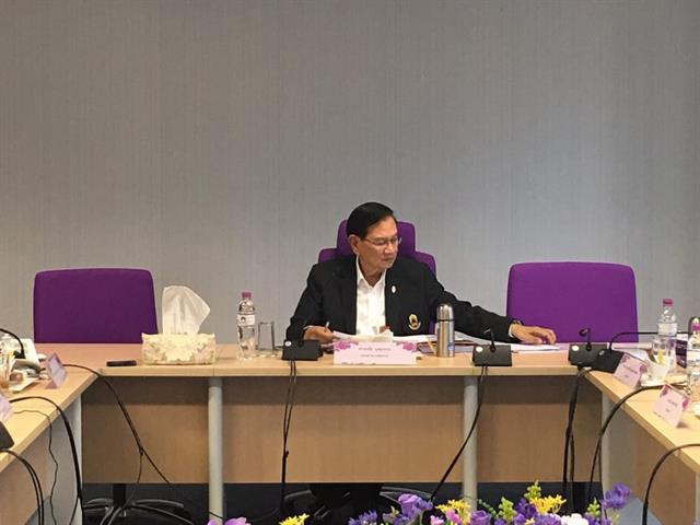 การประชุมคณะกรรมการพิจารณาและกลั่นกรองระเบียบวาระการประชุมสภามหาวิทยาลัยพะเยา,ครั้งที่,5/2562,,