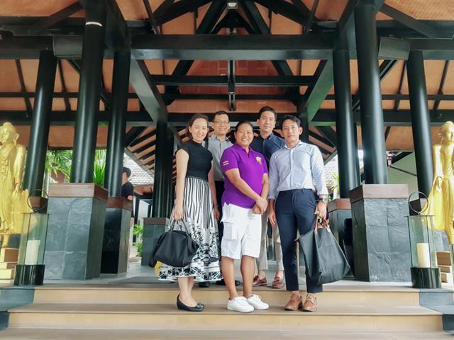 คณะผู้บริหารคณะศิลปศาสตร์,เยือนเครือโรงแรม,Peach,Group,และ,โรงแรม,Club,Med,Phuket