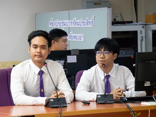 คณะผู้บริหารคณะศิลปศาสตร์,เข้าร่วมโครงการมอบเงินรางวัลและเกียรติบัตรนิสิตสหกิจศึกษาดีเด่น