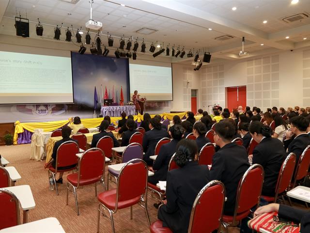คณะพยาบาลศาสตร์,มหาวิทยาลัยพะเยา,จัดประชุมวิชาการระดับนานาชาติ,ครั้งที่,4,,เรื่อง,The,4th,Nursing,Educational,Institute,Network,Student,Forum:,"Today