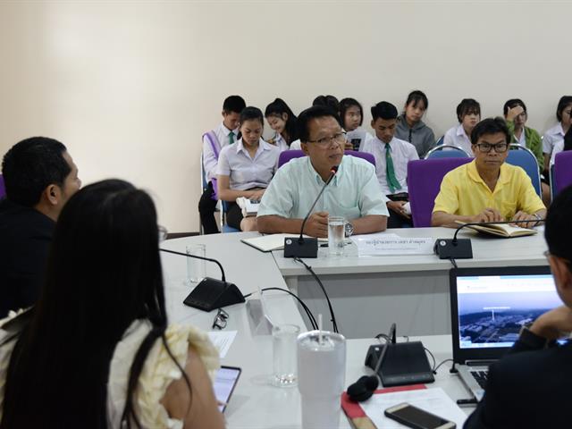 SEEN,ต้อนรับรองผู้อำนวยการวิทยาลัยเกษตรและเทคโนโลยีพะเยาและคณะ,เข้าร่วมหารือการทำ,MOU