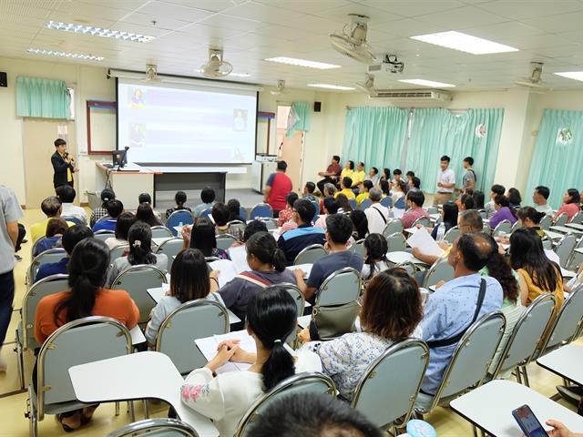 คณะวิทยาศาสตร์ได้จัดกิจกรรมผู้บริหารพบผู้ปกครอง,นิสิตใหม่,ประจำปีการศึกษา,2562