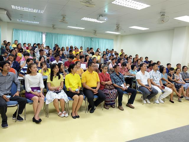 คณะวิทยาศาสตร์ได้จัดกิจกรรมผู้บริหารพบผู้ปกครอง,นิสิตใหม่,ประจำปีการศึกษา,2562