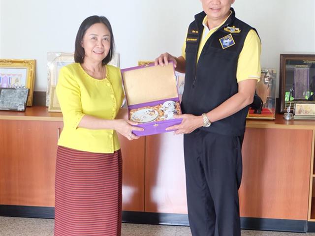 มหาวิทยาลัยพะเยา,ต้อนรับผู้ตรวจราชการกระทรวงทรัพยากรธรรมชาติและสิ่งแวดล้อม