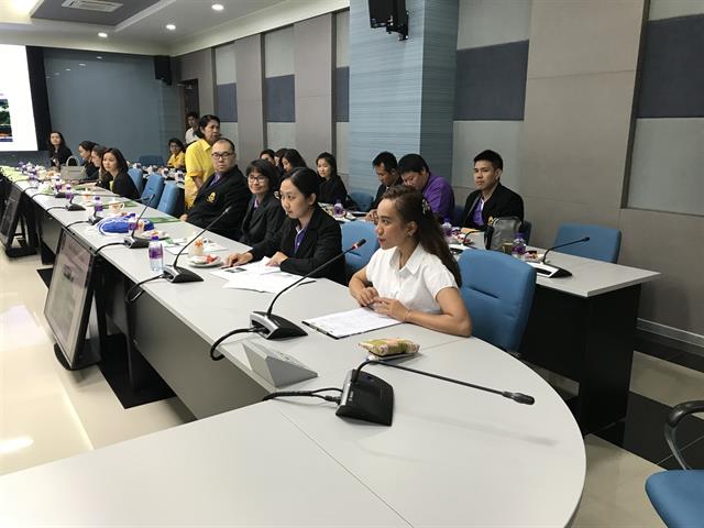 Nur_วันที่27,มิถุนายน2562,ผู้ช่วยศาสตรจารย์.ดร.ปะราลีโอภาสนันท์คณบดีคณะพยาบาลศาสตร์พร้อมด้วยทีมผู้บริหารอาจารย์และบุคลากรของคณะพยาบาลศาสตร์ศึกษาดูงานณคณะพยาบาลศาสตร์มหาวิทยาลัยราชภัฏสุราษฏร์ธานี