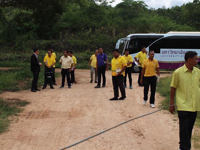 มหาวิทยาลัยพะเยา,ต้อนรับ,มหาวิทยาลัยสงขลานครินทร์,วิทยาเขตตรัง,,ศึกษาดูงานและแลกเปลี่ยนเรียนรู้การจัดการของฝ่ายอาคารสถานที่