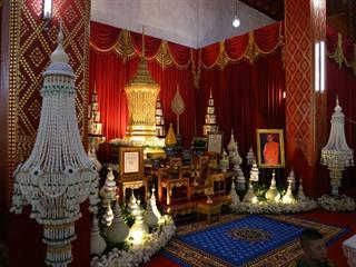 คณะผู้บริหารพร้อมด้วยบุคลากร,ถวายน้ำสรงศพ,พระอุบาลีคุณูปมาจารย์,(ปวงธมมปญโญ),พระนักปราชญ์เมืองพะเยา