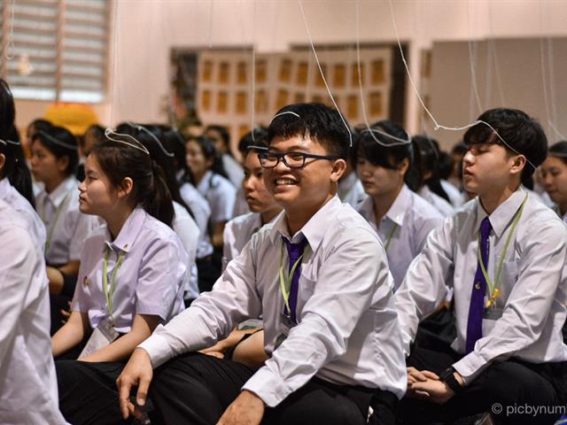 คณะเภสัชศาสตร์จัดพิธีบายศรีสู่ขวัญ,ประจำปีการศึกษา,2562