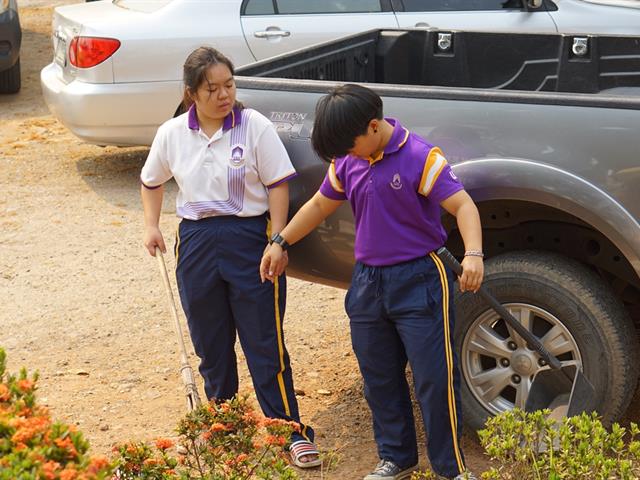 คณะรัฐศาสตร์และสังคมศาสตร์,มหาวิทยาลัยพะเยา,จัดกิจกรรม,“จิตอาสาพัฒนาอาราม,เฉลิมพระเกียรติ”