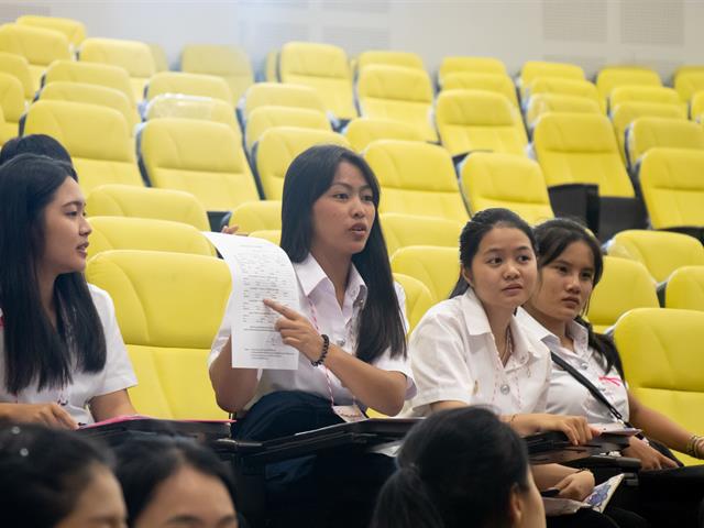 หน่วยกิจการนิสิตคณะศิลปศาสตร์,ร่วมกับ,กองกิจการนิสิตมหาวิทยาลัยพะเยา,จัดกิจกรรมประชุมชี้แจงขั้นตอนการดำเนินการกู้ยืมกองทุนเงินให้กู้ยืมเพื่อการศึกษา