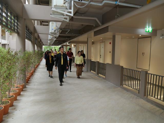 อธิการบดีมหาวิทยาลัยพะเยา,พร้อมคณะผู้บริหารลงพื้นที่สำรวจอาคารฟ้ามุ่ย,แนวกันไฟ,และการปรับปรุงภูมิทัศน์โรงอาหารอาคารเรียนรวม(CE)