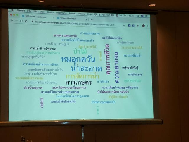 อาจารย์,SEEN,เข้าร่วมการประชุมเพื่อพัฒนาเครือข่ายวิชาการ,ในการขับเคลื่อนเป้าหมายการพัฒนาที่ยั่งยืนหรือ,SDGs,ของประเทศไทย