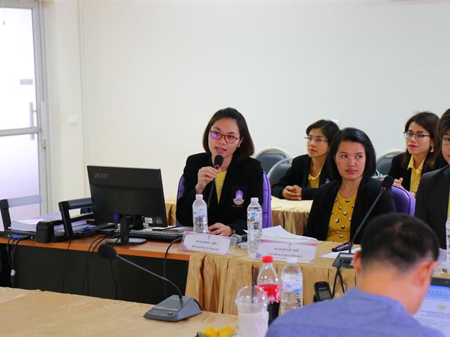 คณะเภสัชศาสตร์รับการตรวจประเมินคุณภาพการศึกษาระดับหลักสูตร,(AUN-QA)