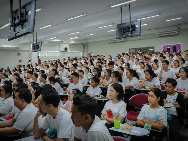 หน่วยกิจการนิสิตและทำนุบำรุงศิลปวัฒนธรรม,พร้อมด้วยสโมสรนิสิตคณะรัฐศาสตร์และสังคมศาสตร์,มหาวิทยาลัยพะเยา,ร่วมจัดกิจกรรมต้อนรับนิสิตใหม่ประจำปีการศึกษา,2562