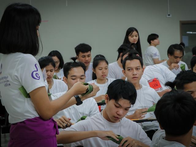 หน่วยกิจการนิสิตและทำนุบำรุงศิลปวัฒนธรรม,พร้อมด้วยสโมสรนิสิตคณะรัฐศาสตร์และสังคมศาสตร์,มหาวิทยาลัยพะเยา,ร่วมจัดกิจกรรมต้อนรับนิสิตใหม่ประจำปีการศึกษา,2562