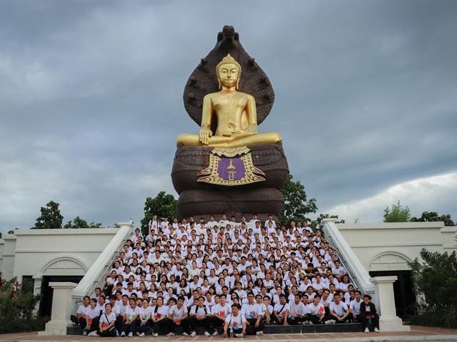 หน่วยกิจการนิสิตและทำนุบำรุงศิลปวัฒนธรรม,พร้อมด้วยสโมสรนิสิต,คณะรัฐศาสตร์และสังคมศาสตร์,มหาวิทยาลัยพะเยา,ร่วมจัดกิจกรรม,“ตานตุงหลวง,บวงสรวงพระพุทธภุชคารักษ์”