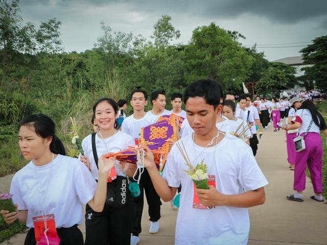 หน่วยกิจการนิสิตและทำนุบำรุงศิลปวัฒนธรรม,พร้อมด้วยสโมสรนิสิต,คณะรัฐศาสตร์และสังคมศาสตร์,มหาวิทยาลัยพะเยา,ร่วมจัดกิจกรรม,“ตานตุงหลวง,บวงสรวงพระพุทธภุชคารักษ์”