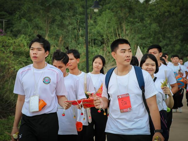 หน่วยกิจการนิสิตและทำนุบำรุงศิลปวัฒนธรรม,พร้อมด้วยสโมสรนิสิต,คณะรัฐศาสตร์และสังคมศาสตร์,มหาวิทยาลัยพะเยา,ร่วมจัดกิจกรรม,“ตานตุงหลวง,บวงสรวงพระพุทธภุชคารักษ์”