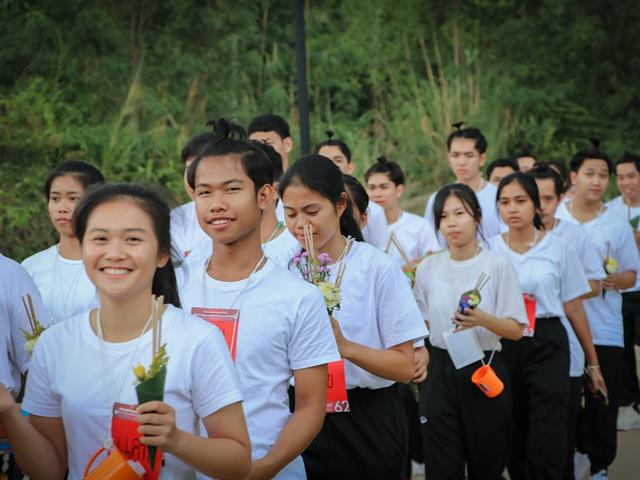 หน่วยกิจการนิสิตและทำนุบำรุงศิลปวัฒนธรรม,พร้อมด้วยสโมสรนิสิต,คณะรัฐศาสตร์และสังคมศาสตร์,มหาวิทยาลัยพะเยา,ร่วมจัดกิจกรรม,“ตานตุงหลวง,บวงสรวงพระพุทธภุชคารักษ์”