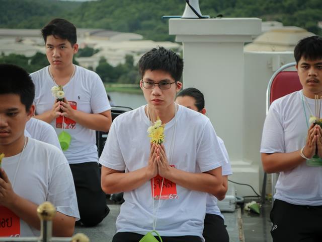 หน่วยกิจการนิสิตและทำนุบำรุงศิลปวัฒนธรรม,พร้อมด้วยสโมสรนิสิต,คณะรัฐศาสตร์และสังคมศาสตร์,มหาวิทยาลัยพะเยา,ร่วมจัดกิจกรรม,“ตานตุงหลวง,บวงสรวงพระพุทธภุชคารักษ์”