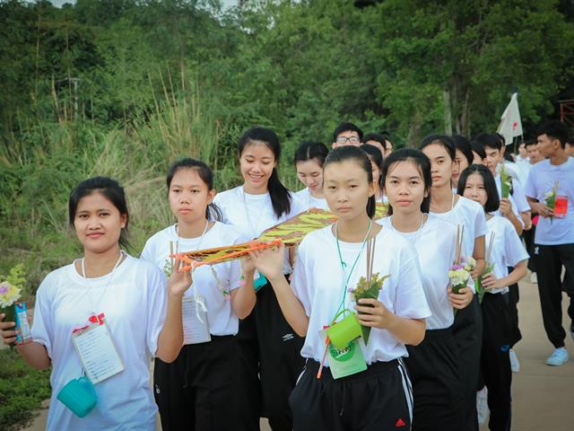 หน่วยกิจการนิสิตและทำนุบำรุงศิลปวัฒนธรรม,พร้อมด้วยสโมสรนิสิต,คณะรัฐศาสตร์และสังคมศาสตร์,มหาวิทยาลัยพะเยา,ร่วมจัดกิจกรรม,“ตานตุงหลวง,บวงสรวงพระพุทธภุชคารักษ์”