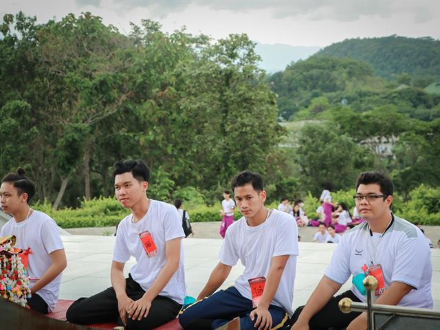 หน่วยกิจการนิสิตและทำนุบำรุงศิลปวัฒนธรรม,พร้อมด้วยสโมสรนิสิต,คณะรัฐศาสตร์และสังคมศาสตร์,มหาวิทยาลัยพะเยา,ร่วมจัดกิจกรรม,“ตานตุงหลวง,บวงสรวงพระพุทธภุชคารักษ์”