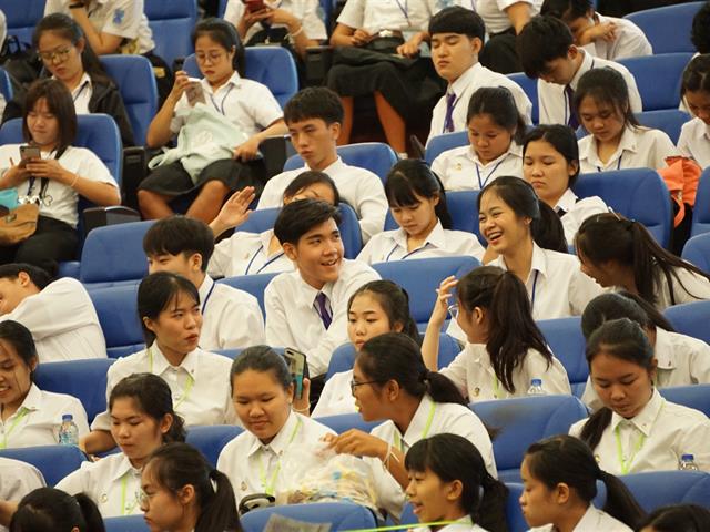โครงการแนะนำการใช้บริการศูนย์บรรณสารและสื่อการศึกษา,สำหรับนิสิตใหม่,ระดับปริญญาตรี,ประจำปีการศึกษา,2562