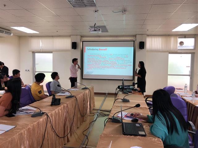 โครงการพัฒนาภาษาอังกฤษของบุคลากรคณะเภสัชศาสตร์,