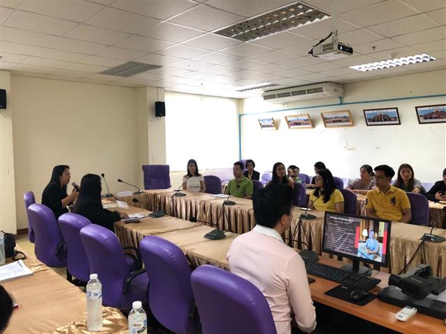 โครงการพัฒนาภาษาอังกฤษของบุคลากรคณะเภสัชศาสตร์,