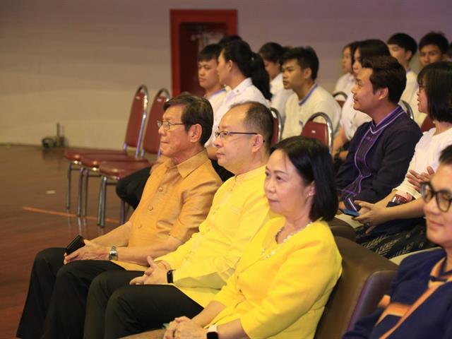มหาวิทยาลัยพะเยา,จัดพิธีทอดผ้าป่าน้องใหม่,ประจำปี,2562,มีนิสิตชั้นปีที่,1,เข้าร่วมกว่า,4,300,คน