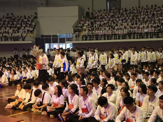 มหาวิทยาลัยพะเยา,จัดพิธีทอดผ้าป่าน้องใหม่,ประจำปี,2562,มีนิสิตชั้นปีที่,1,เข้าร่วมกว่า,4,300,คน