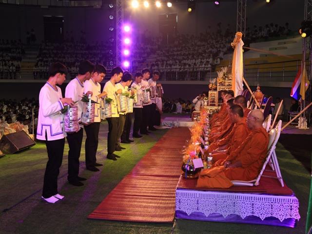มหาวิทยาลัยพะเยา,จัดพิธีทอดผ้าป่าน้องใหม่,ประจำปี,2562,มีนิสิตชั้นปีที่,1,เข้าร่วมกว่า,4,300,คน