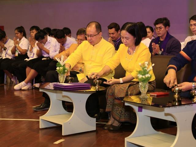 มหาวิทยาลัยพะเยา,จัดพิธีทอดผ้าป่าน้องใหม่,ประจำปี,2562,มีนิสิตชั้นปีที่,1,เข้าร่วมกว่า,4,300,คน