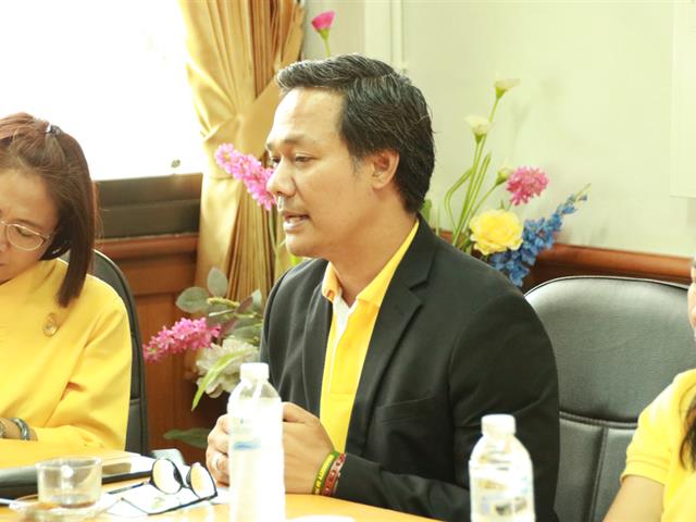 คณะเกษตรศาสตร์และทรัพยากรธรรมชาติ,ม.พะเยา,เข้าปรึกษาหารือการสร้างความร่วมมือทางวิชาการกับวิทยาลัยเกษตรและเทคโนโลยีพะเยา