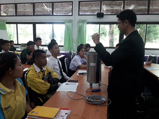 SEEN,ฝึกอบรมเชิงปฏิบัติการ,เรื่อง,“การตรวจวัดข้อมูลอุตุนิยมวิทยา”,ให้กับคุณครูและนักเรียนจากวิทยาลัยเกษตรและเทคโนโลยีพะเยา