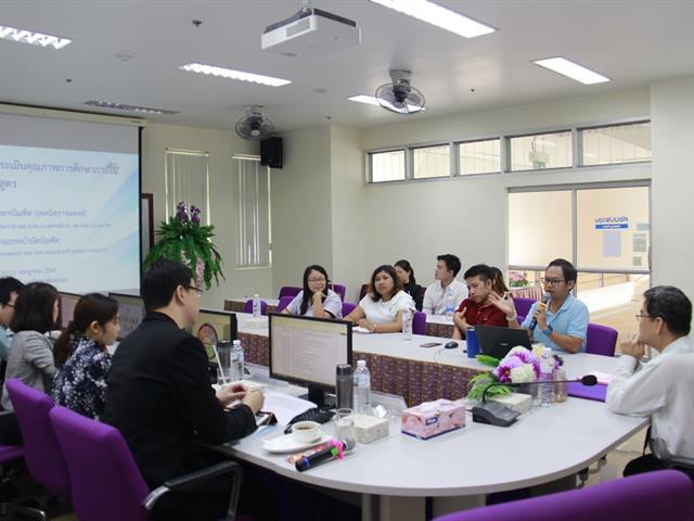 คณะสหเวชศาสตร์รับการตรวจประเมินคุณภาพการศึกษาระดับหลักสูตร,(AUN-QA),ประจำปีการศึกษา,2561