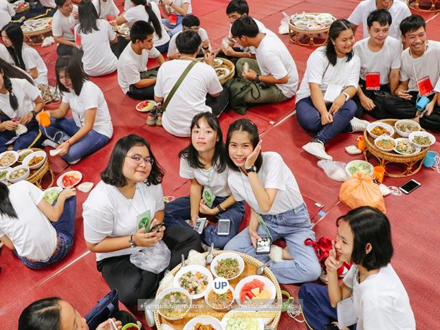 หน่วยกิจการนิสิตและทำนุบำรุงศิลปวัฒนธรรม,พร้อมด้วยสโมสรนิสิตฯ,คณะรัฐศาสตร์และสังคมศาสตร์,มหาวิทยาลัยพะเยา,ร่วมกันจัดกิจกรรม,“,ฮับขวัญน้องหล้า,นักพัฒนานักปกครอง,2562,กิ๋นหอมต๋อมม่วน,ฉลองขวัญช่อใหม่,”