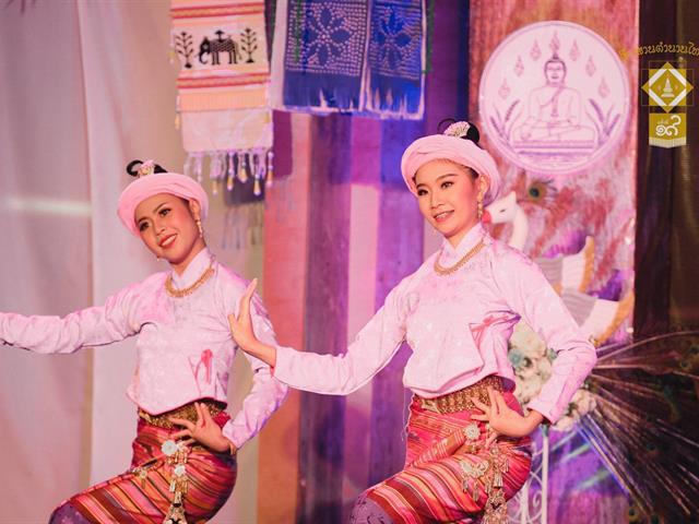 สาขาวิชาศิลปะการแสดง,ได้รับเชิญจาก,สมาคมไทลื้อ,จังหวัดพะเยา,ให้ร่วมแสดงงาน,“สืบสานตำนานไทลื้อ,ครั้งที่,19