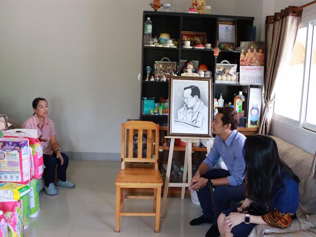 ร่วมด้วยช่วยกัน,ช่วยเหลือและให้กำลังใจ,นิสิตป่วยเป็นโรค,SLE