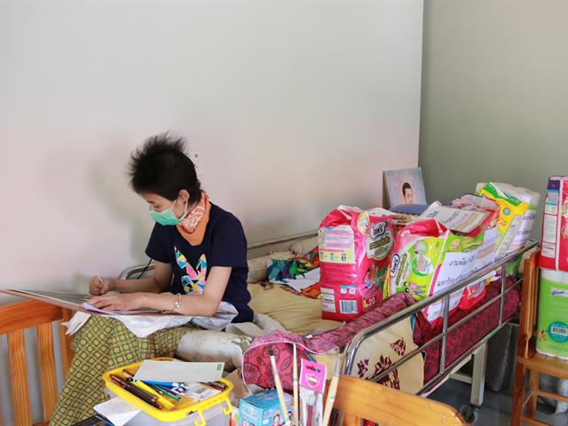 ร่วมด้วยช่วยกัน,ช่วยเหลือและให้กำลังใจ,นิสิตป่วยเป็นโรค,SLE
