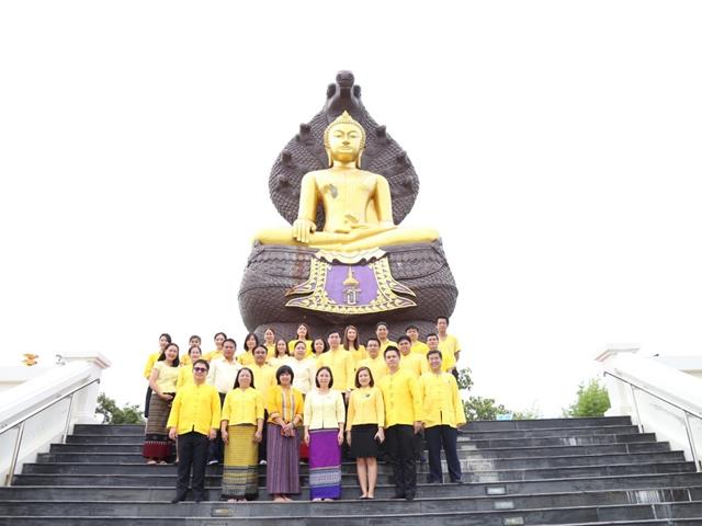 อธิการบดีมหาวิทยาลัยพะเยา,สักการะสิ่งศักดิ์สิทธิ์,เนื่องในโอกาสครบรอบ,9,ปี,,สถาปนามหาวิทยาลัยพะเยา,